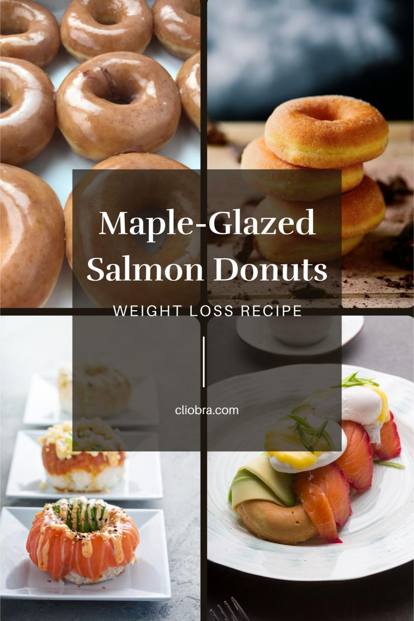 Maple-Glazed Salmon Donuts – Savory and Low Calorie Weight Loss Recipe