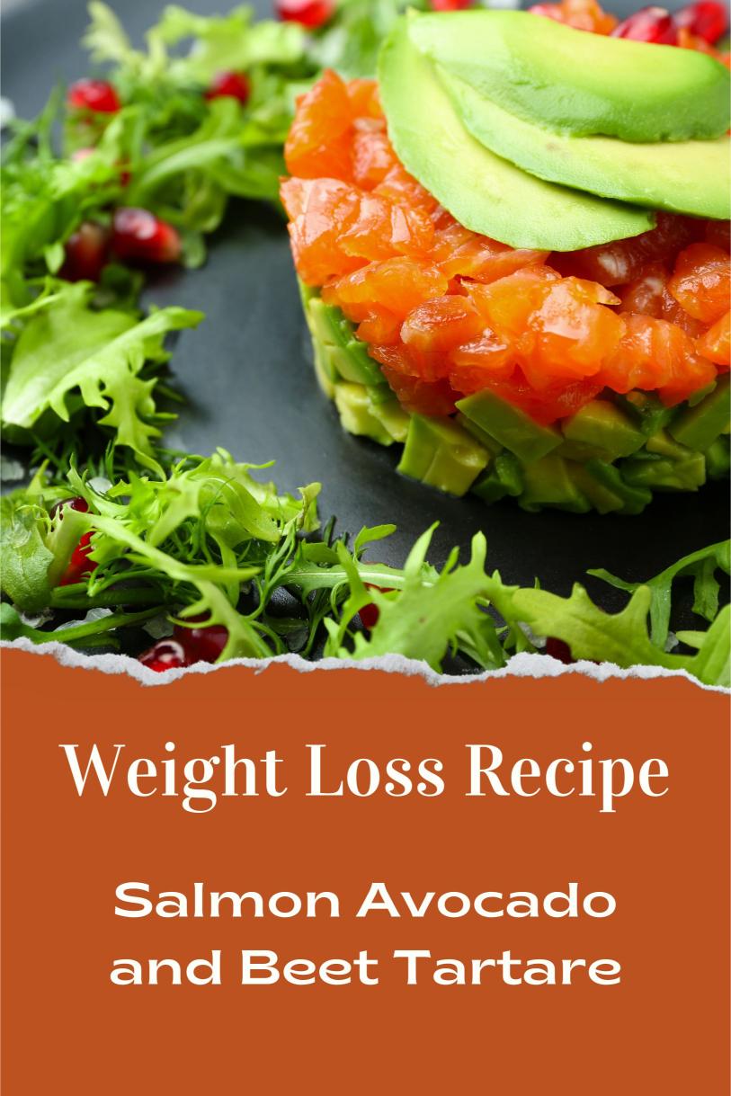 Salmon Avocado and Beet Tartare – Fresh Capers and Balsamic Vinegar Weight Loss Recipe