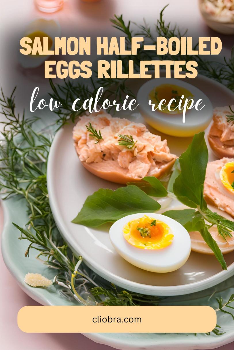 Salmon Half-boiled Eggs Rillettes – French-inspired Delicious Weight Loss Recipe