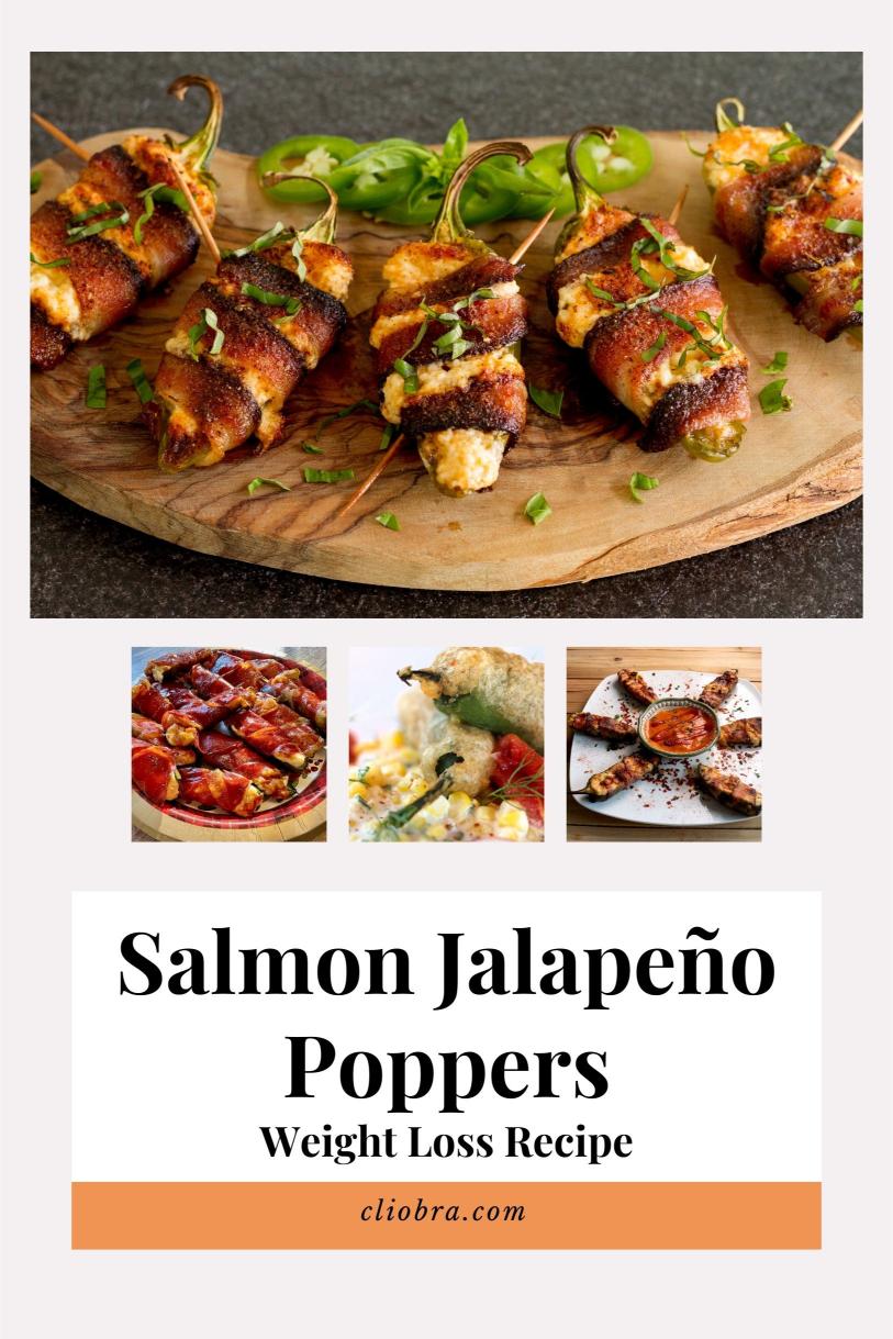 Salmon Jalapeño Poppers – Creamy and Cheesy Wrapped in Bacon Weight Loss Recipe