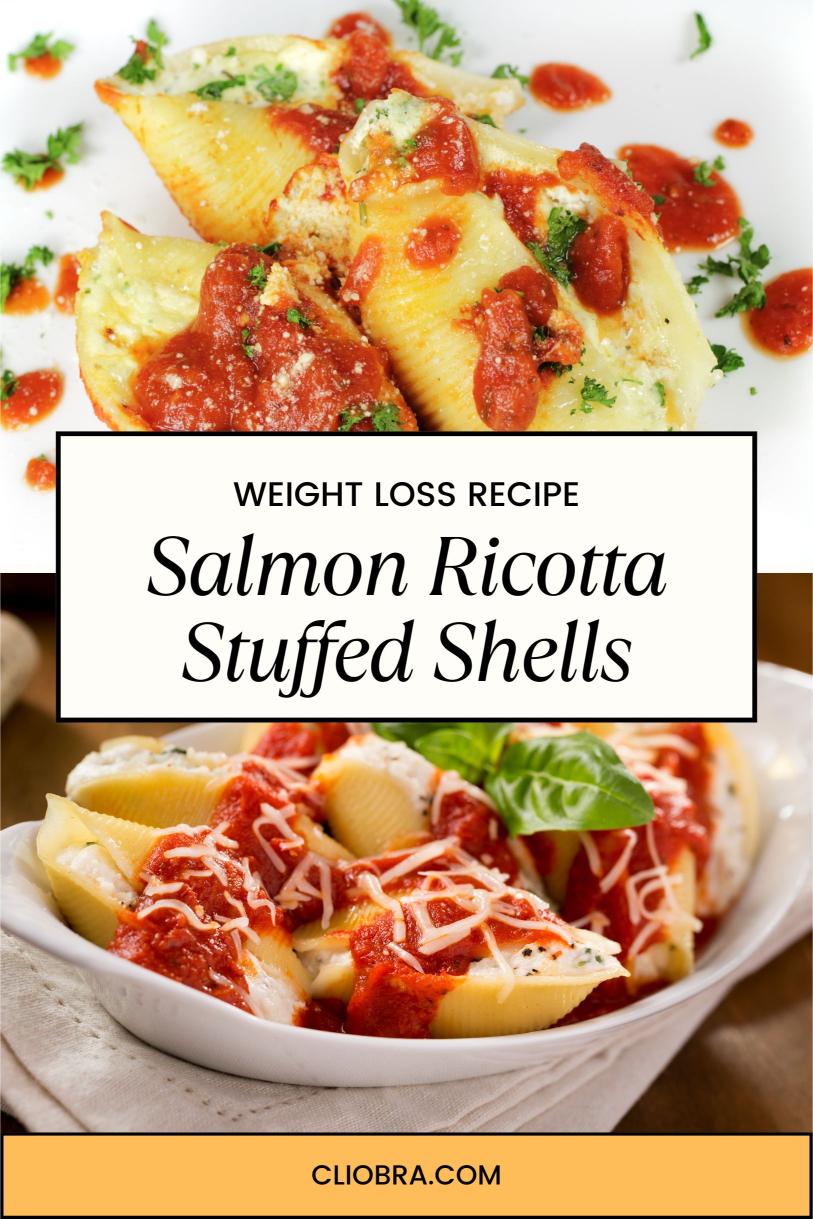 Salmon, Mango and Ricotta Stuffed Shells – Unique and Delicious Weight Loss Recipe