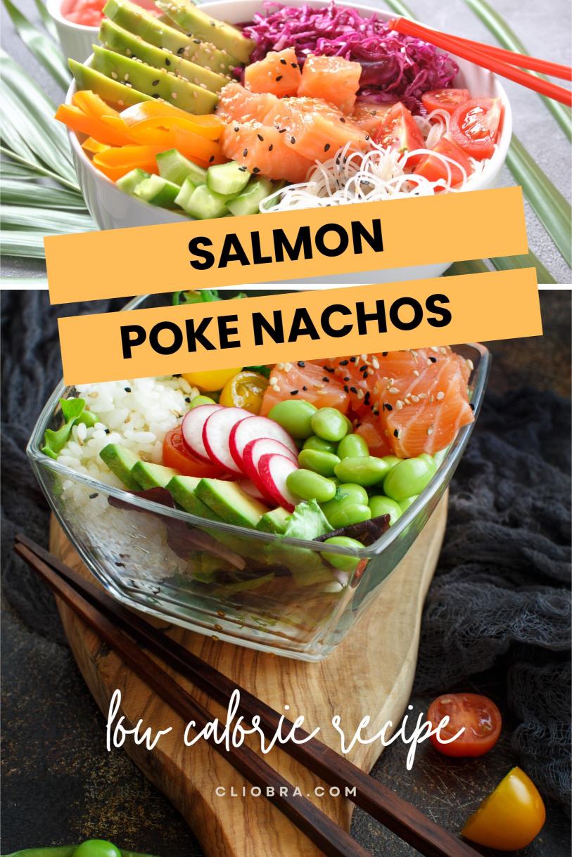 Salmon Poke Nachos – Crispy Wonton Chips and Spicy Mayo Weight Loss Recipe