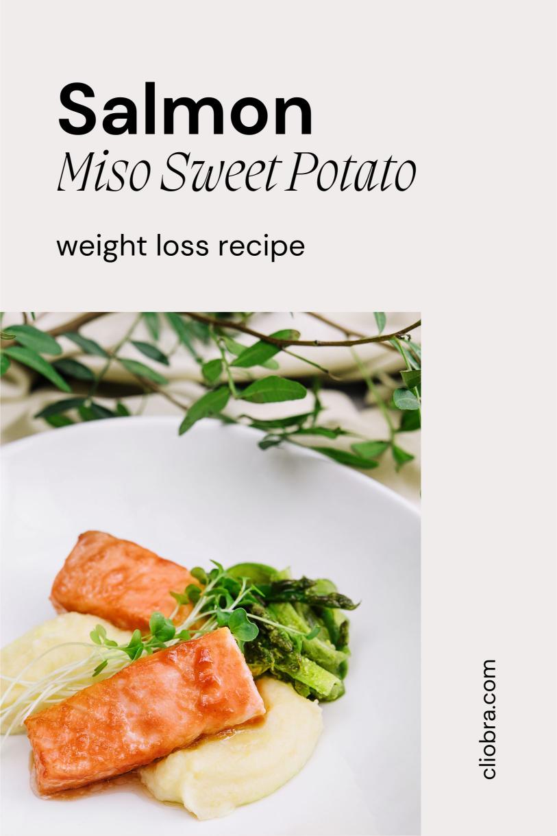 Salmon and Miso Sweet Potato Mash – High Protein Seared Weight Loss Recipe