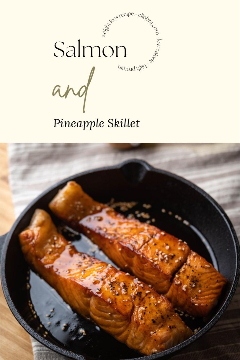 Salmon and Pineapple Skillet – Sautéed with Bell Pepper and Coconut Weight Loss Recipe