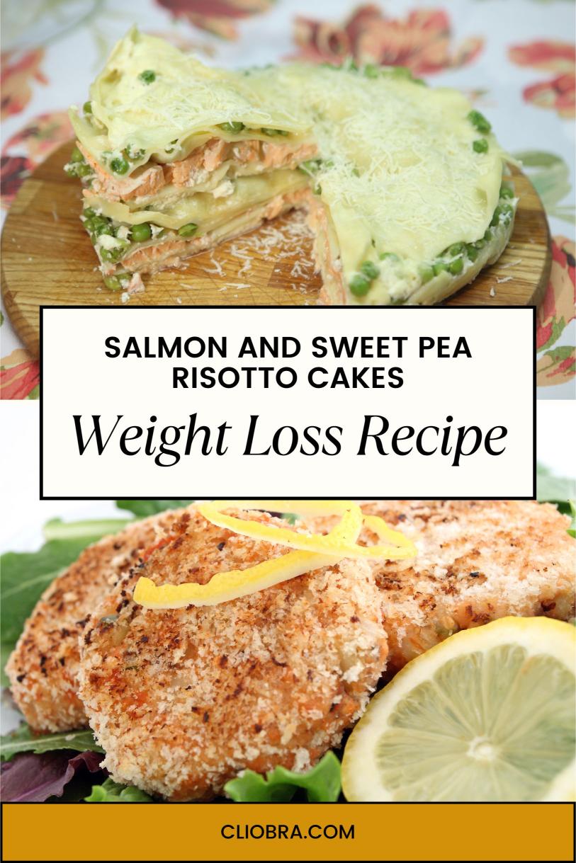 Salmon and Sweet Pea Risotto Cakes – A Squeeze of Lemon Weight Loss Recipe