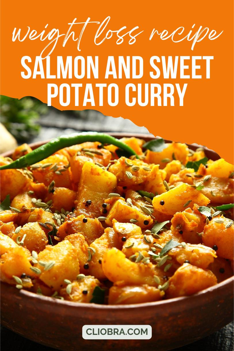 Salmon and Sweet Potato Curry – with Coconut Milk Delicious Weight Loss Recipe