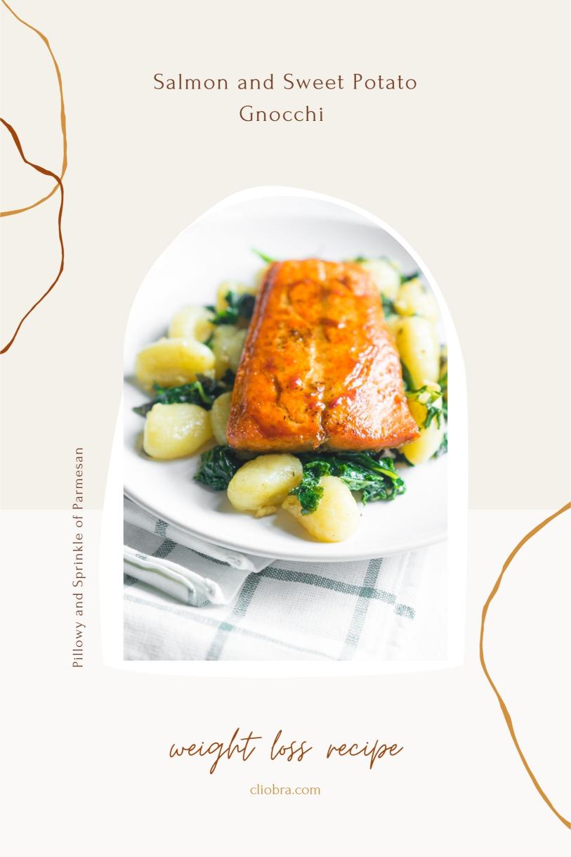 Salmon and Sweet Potato Gnocchi – Pillowy and Sprinkle of Parmesan Weight Loss Recipe