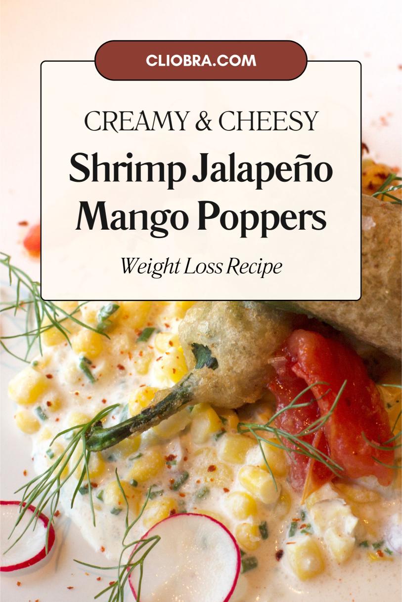 Shrimp Jalapeño Mango Poppers – A Creamy Cheesy Wrapped in Bacon Weight Loss Recipe