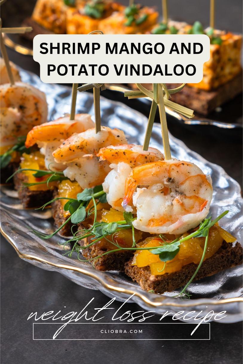 Shrimp Mango and Potato Vindaloo – Spicy Indian-inspired High Protein Weight Loss Recipe