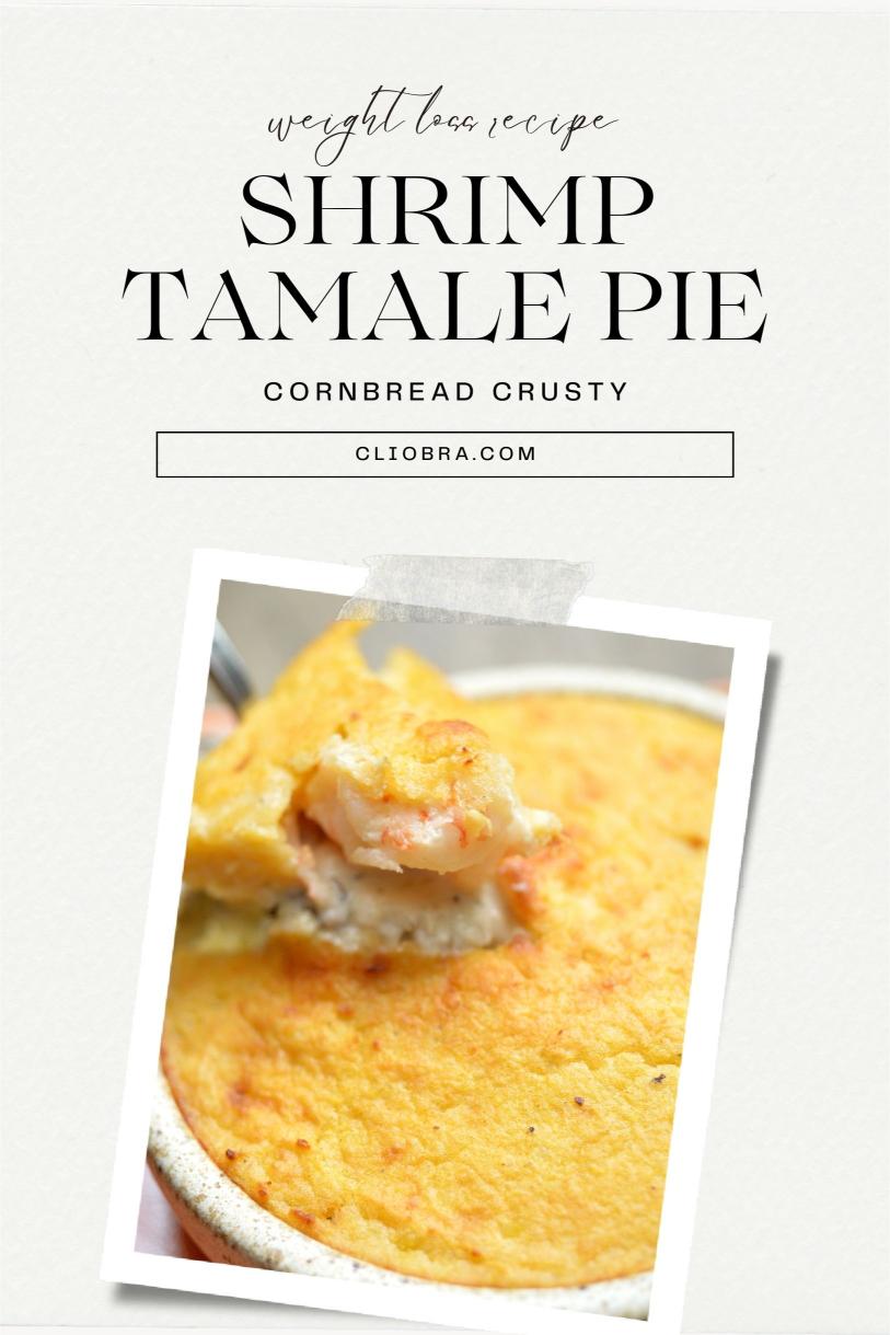 Shrimp Tamale Pie – Cornbread Crusty and Spiced Tomato Pepper Mix Weight Loss Recipe