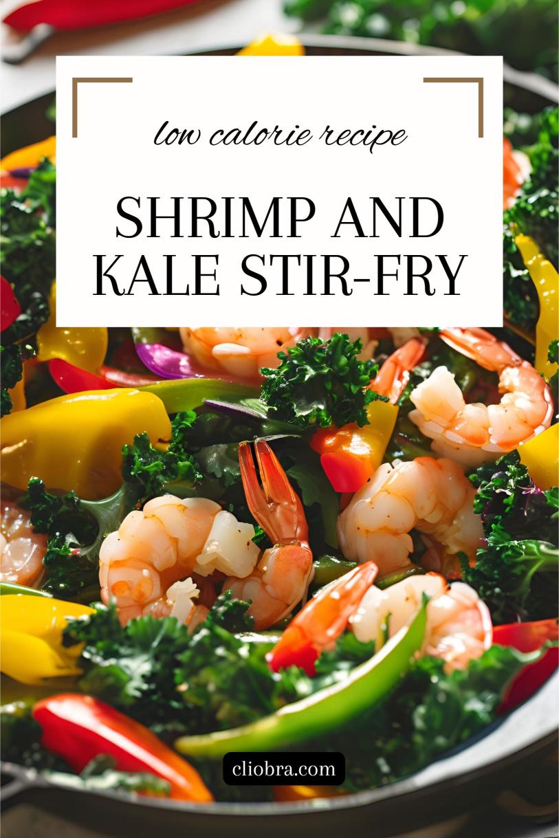 Shrimp and Kale Stir-Fry – A Quick Dish with Ginger-garlic Sauce Weight Loss Recipe