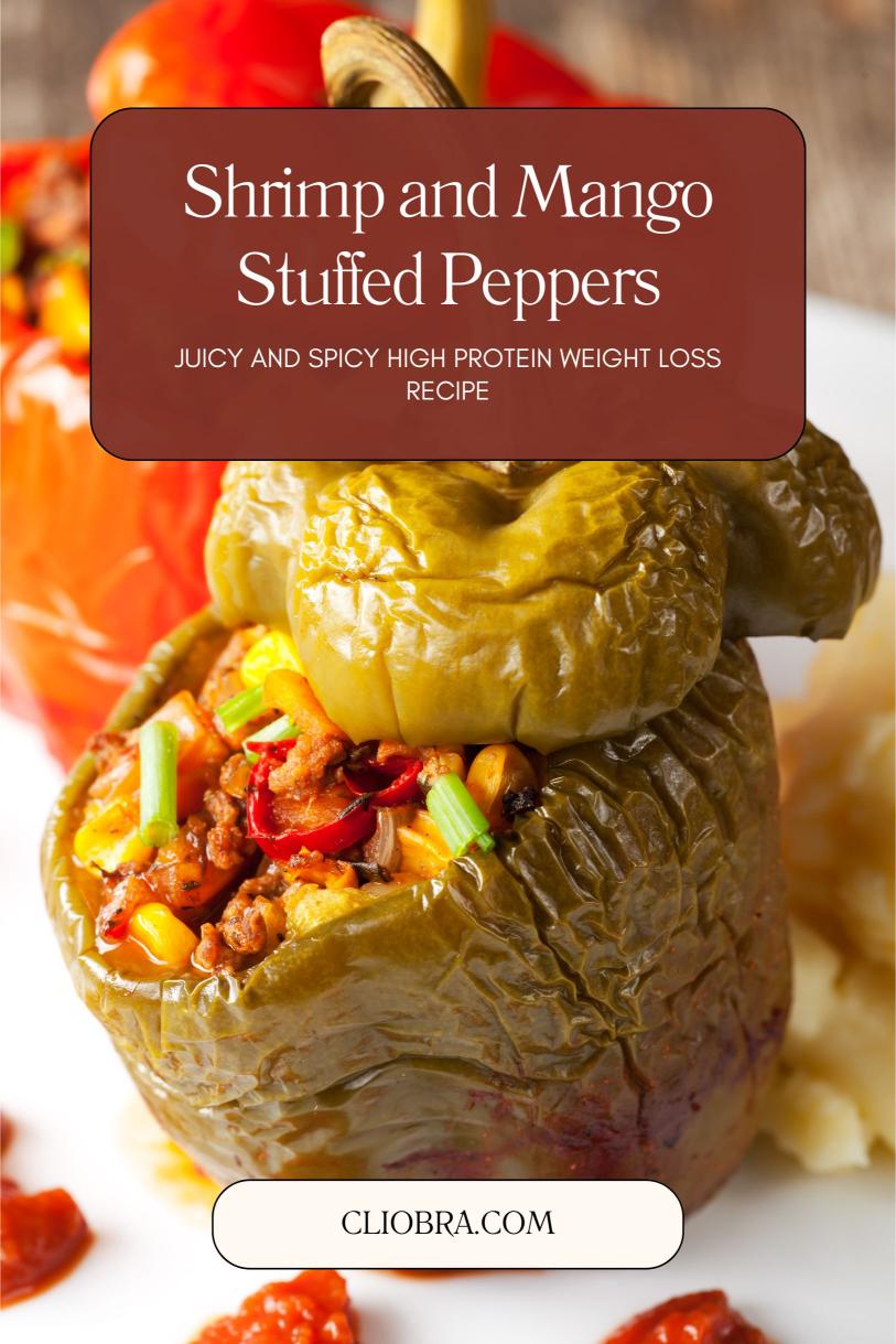 Shrimp and Mango-Stuffed Peppers – Juicy and Spicy High Protein Weight Loss Recipe