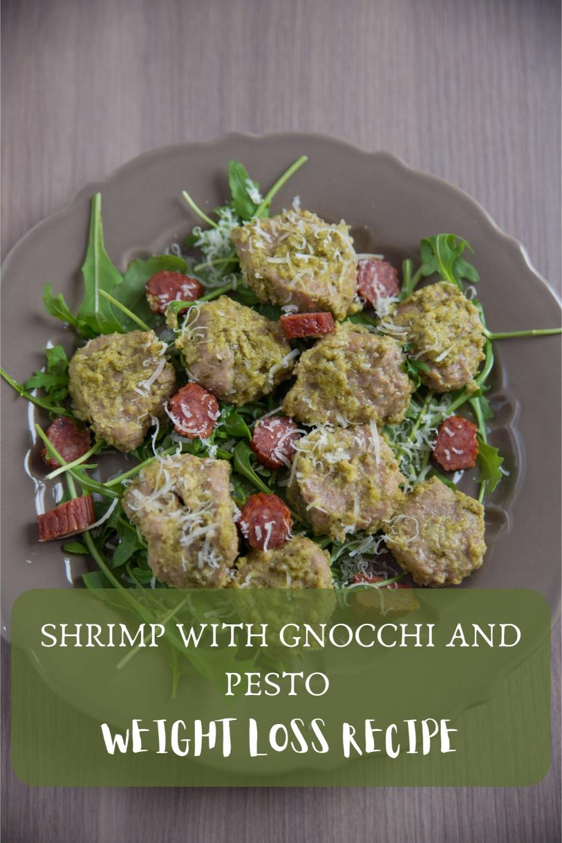 Shrimp with Gnocchi and Pesto – Soft and Vibrant Nutritious Weight Loss Recipe