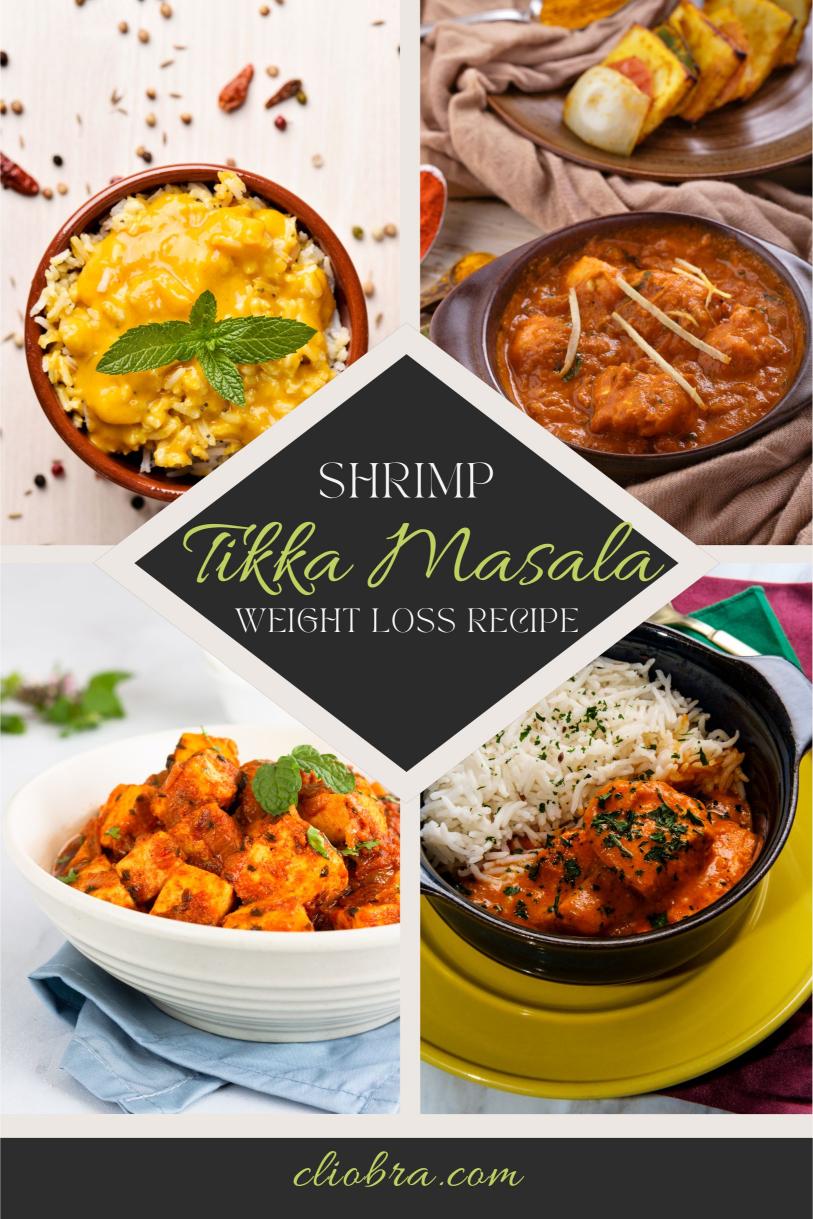 Spicy Shrimp Creamy Coconut Tikka Masala – Indian Style High Protein Weight Loss Recipe