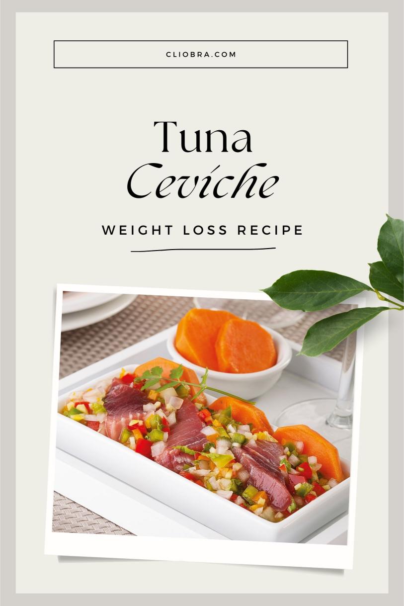 Tuna Ceviche – Served Chilled with Tortilla Chips or Plantain Chips Weight Loss Recipe