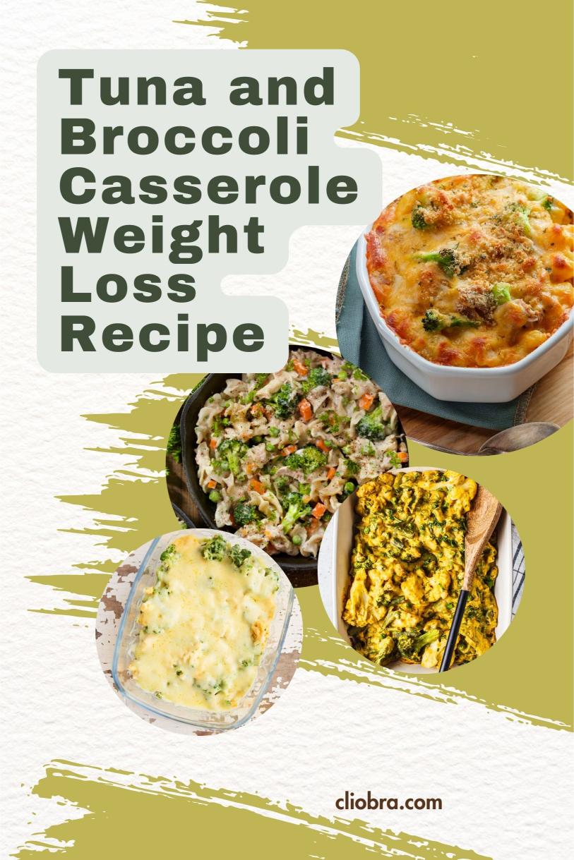 Tuna and Broccoli Casserole – Creamy and Cheesy High Protein Weight Loss Recipe