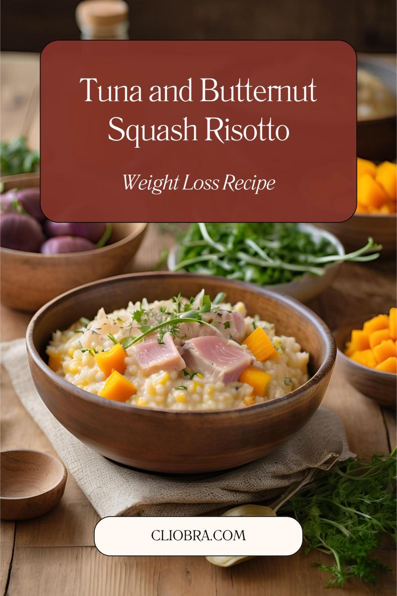 Tuna and Butternut Squash Risotto – A Creamy Comforting Protein Rich Weight Loss Recipe