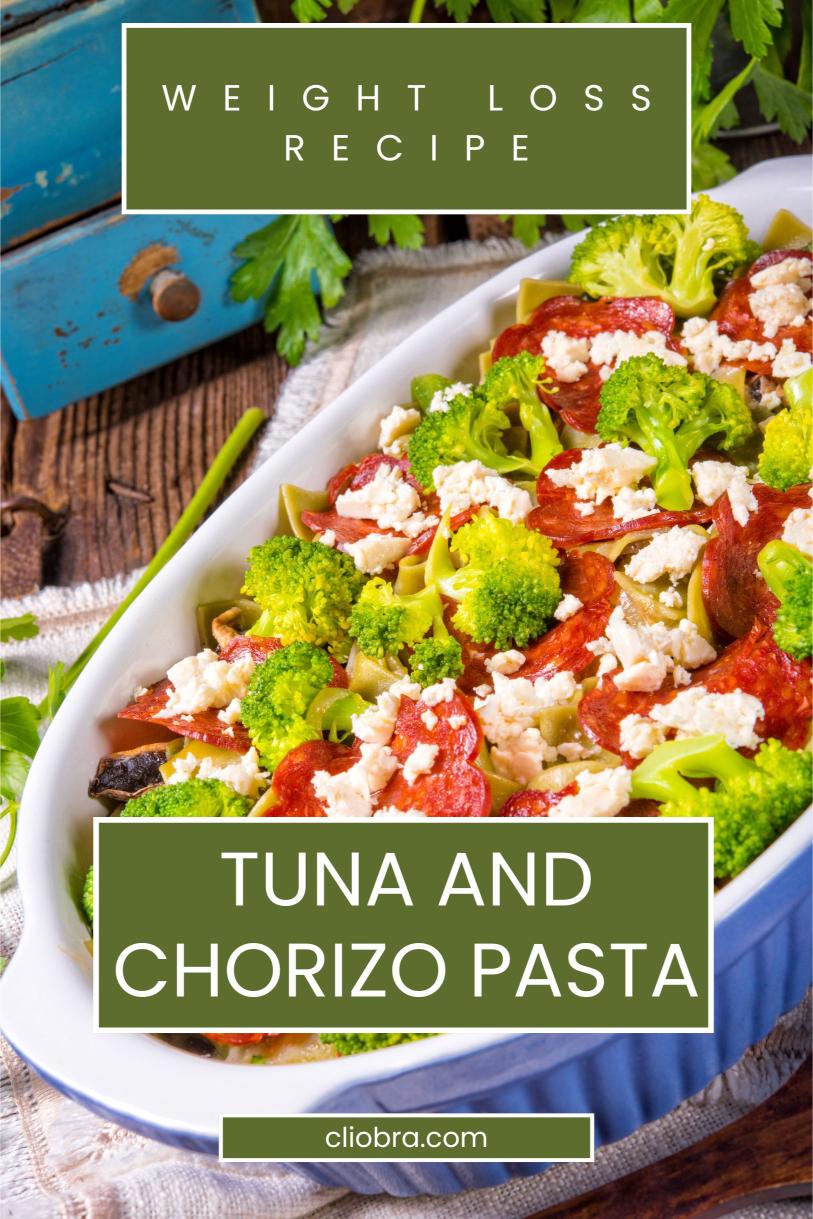 Tuna and Chorizo Pasta – A Spicy Dish with Cherry Tomatoes and Parsley Weight Loss Recipe