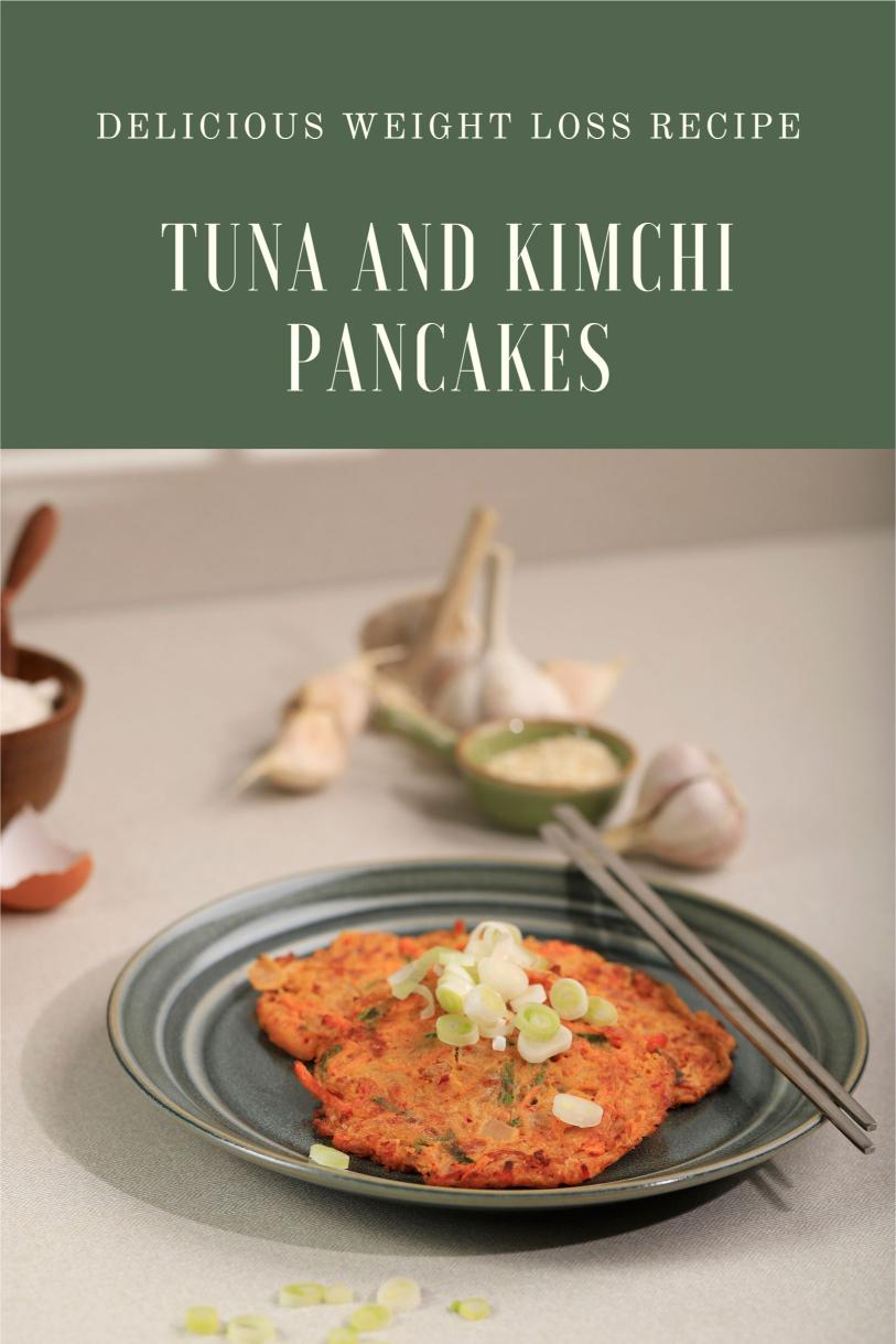 Tuna and Kimchi Pancakes – A Savory Korean-style Delicious Weight Loss Recipe