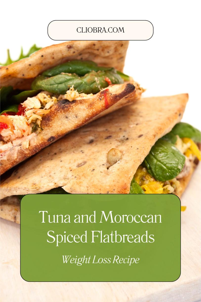 Tuna and Moroccan-Spiced Flatbreads with Caramelized Onions and Ras el Hanout Weight Loss Recipe