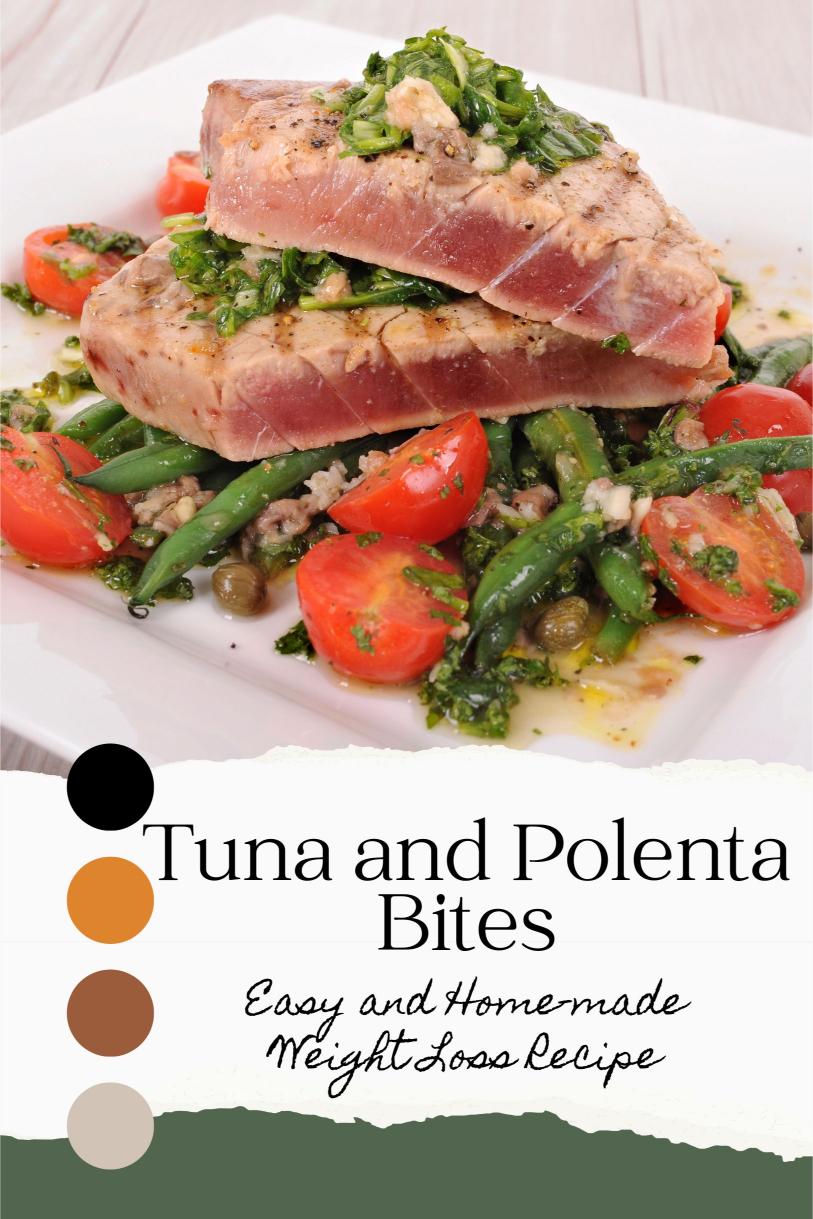 Tuna and Polenta Bites with Tomato Caper Relish – Easy and Home-made Weight Loss Recipe