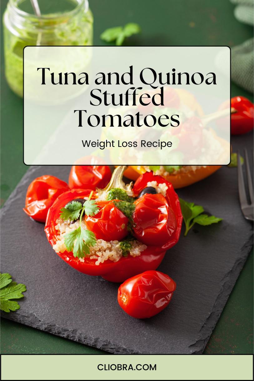 Tuna and Quinoa Stuffed Tomatoes – A Protein-packed Feta Cheese Weight Loss Recipe