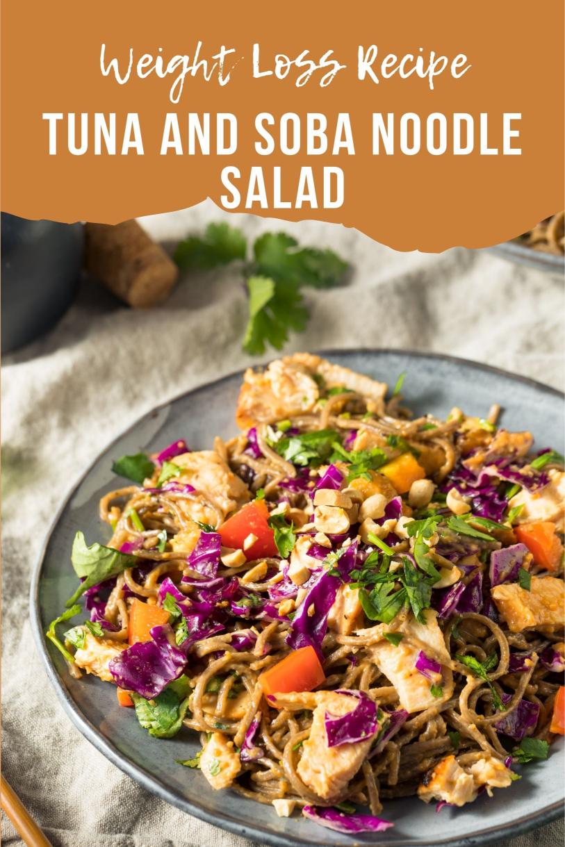 Tuna and Soba Noodle Salad – A Refreshing Cold and Unique Taste Salad Weight Loss Recipe