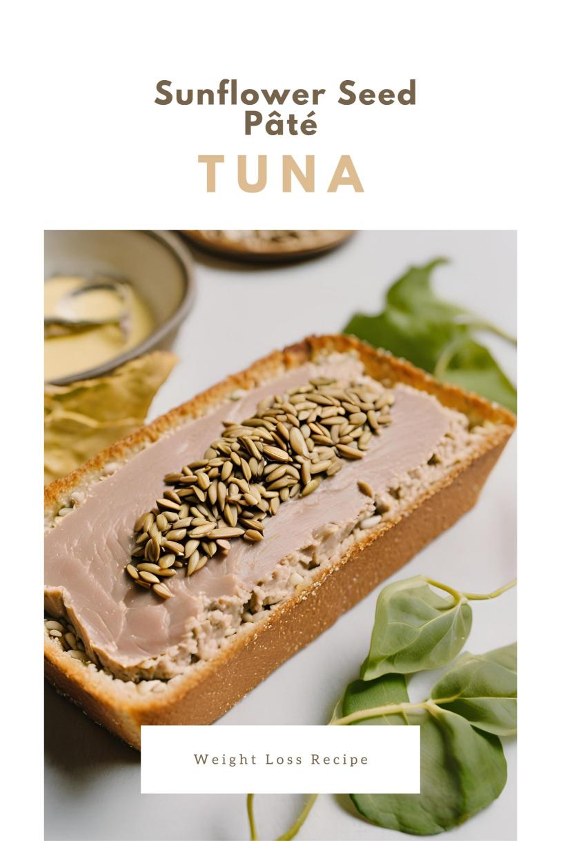 Tuna and Sunflower Seed Pâté – A Creamy Dish with Lemon and Dill Weight Loss Recipe