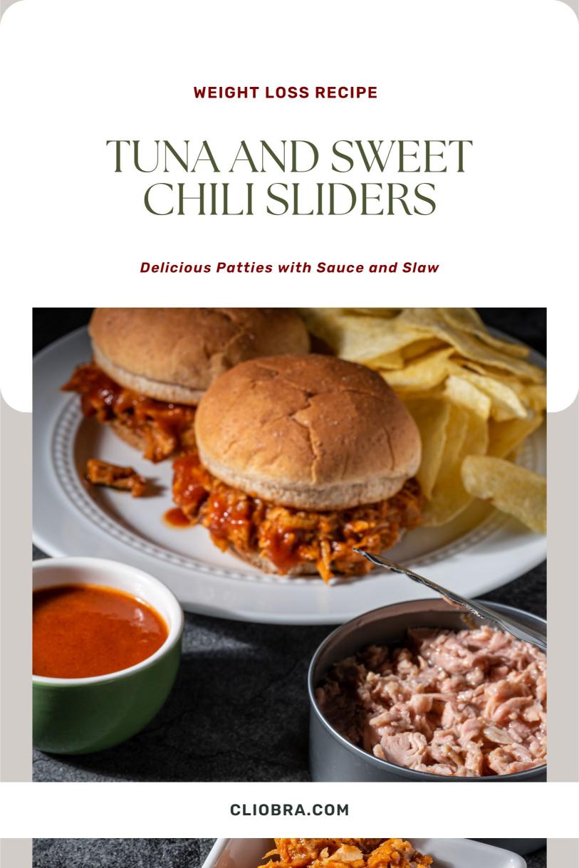 Tuna and Sweet Chili Sliders – Delicious Patties with Sauce and Slaw Weight Loss Recipe