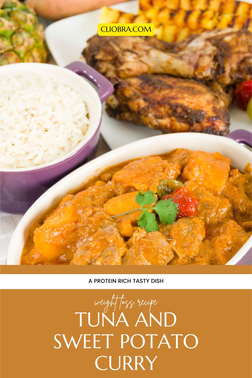 Tuna and Sweet Potato Curry with Coconut Milk – A Protein Rich Tasty Weight Loss Recipe