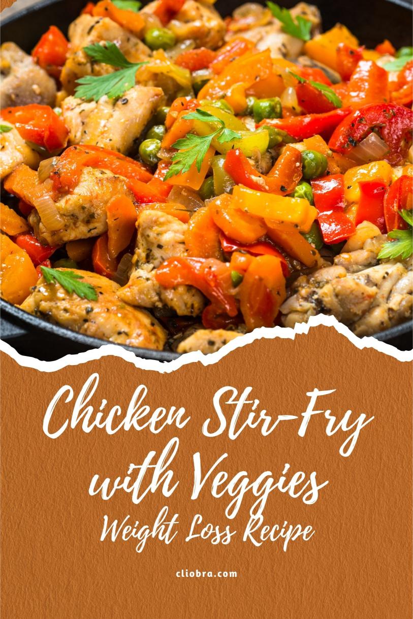 Chicken Stir-Fry with Shredded Cabbage and Sesame Seeds – A Low Carb Weight Loss Recipe