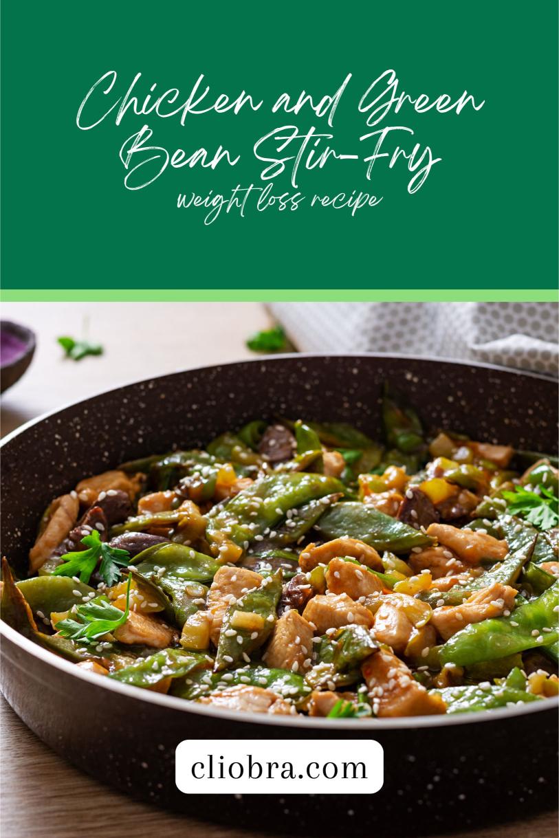 Chicken and Green Bean Stir-Fry in A Garlic-Soy Sauce – A Quick Weight Loss Recipe