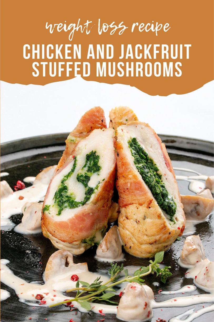 Chicken and Jackfruit Stuffed Mushrooms – A Unique and Flavorful Weight Loss Recipe