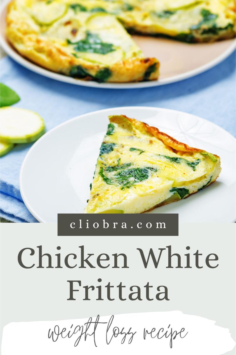 Chicken and Spinach Egg White Frittata – A Protein-Packed Breakfast Weight Loss Recipe