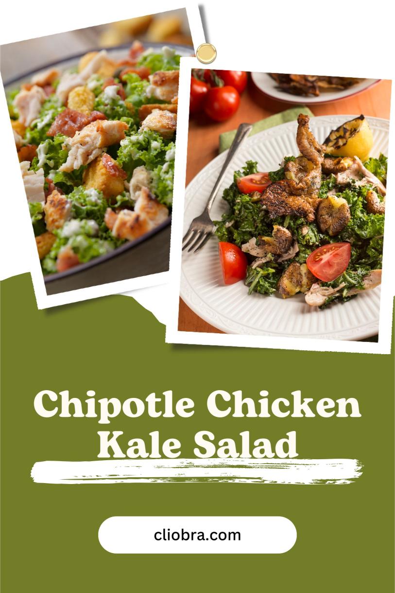 Chipotle Chicken Kale Salad with Avocado and Lime – A Protein Rich Weight Loss Recipe