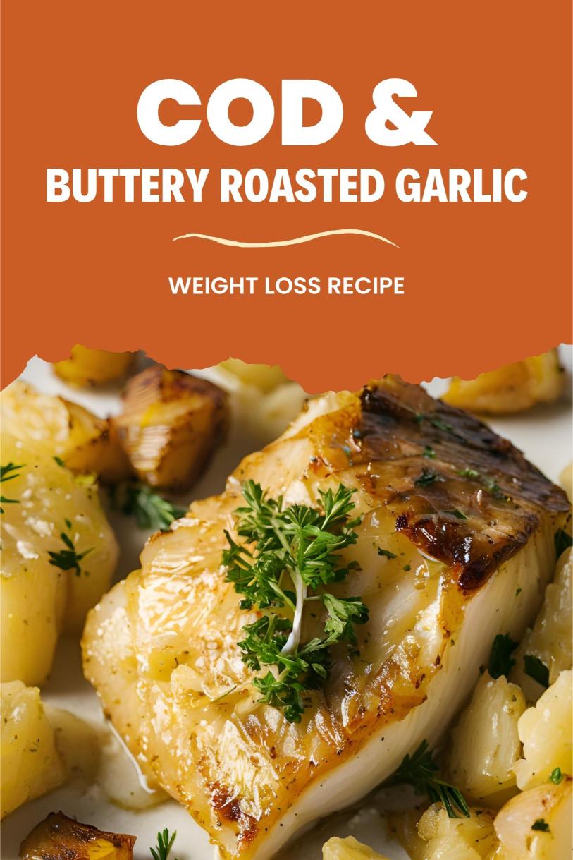 Cod Paired with Buttery Roasted Garlic Smashed Potatoes and Sweet Mango Weight Loss Recipe