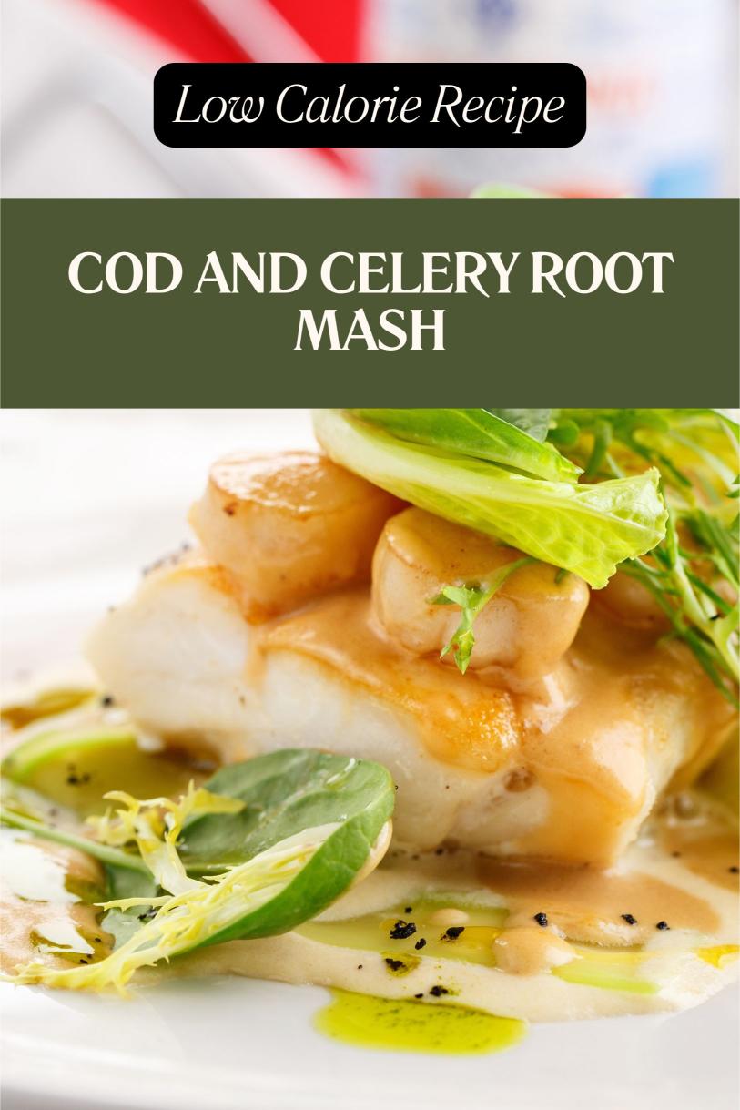 Cod and Celery Root Mash – A Creamy Puree with Fresh Dill Weight Loss Recipe