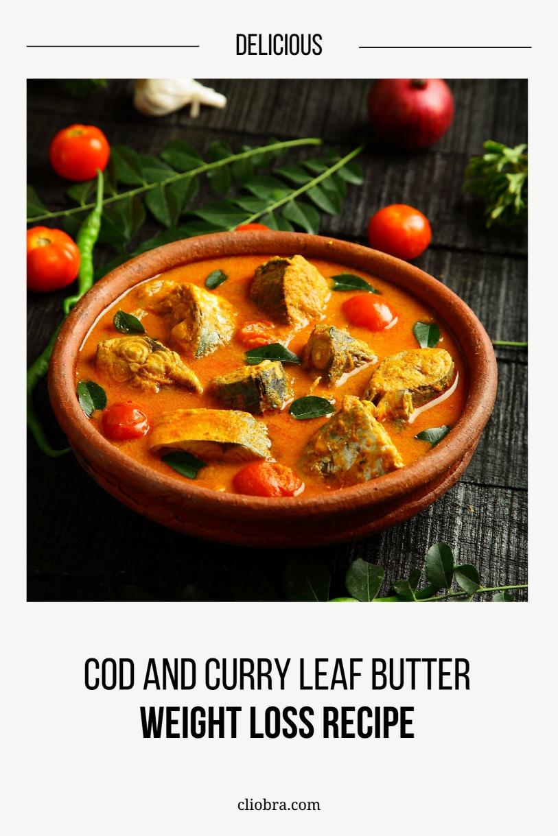 Cod and Curry Leaf Butter – Pan-fried with Basmati Rice Protein Rich Weight Loss Recipe