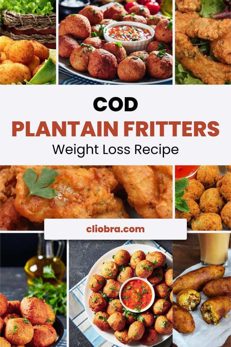 Cod and Plantain Fritters – A Spicy and Fried to Golden Perfection Weight Loss Recipe