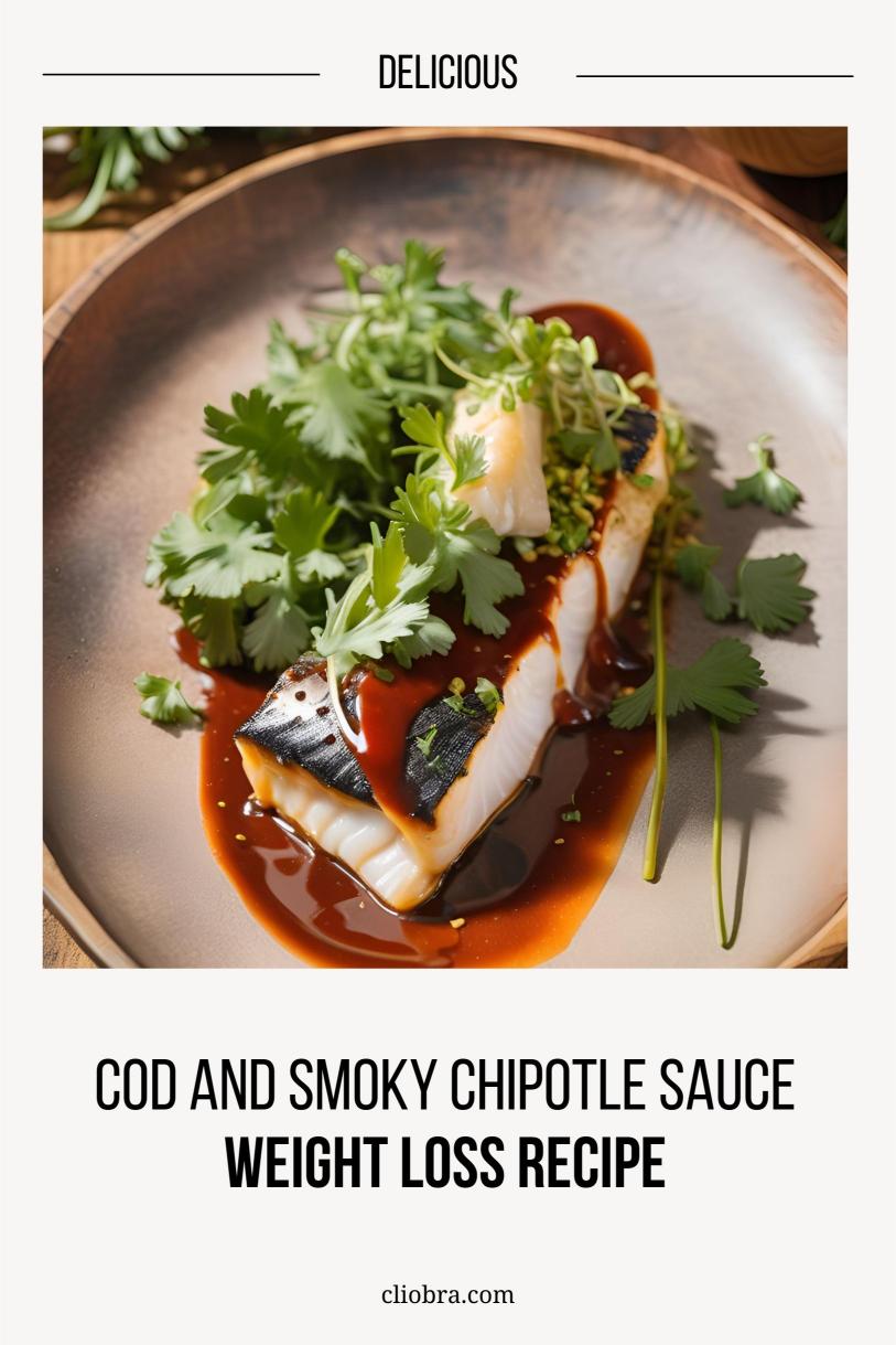 Cod and Smoky Chipotle Sauce – Delicious and Juicy Weight Loss Recipe