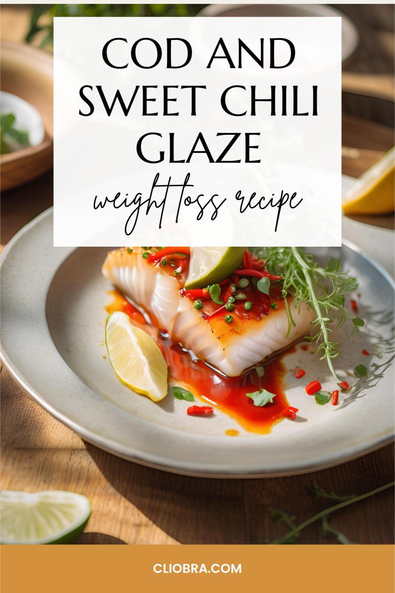 Cod and Sweet Chili Glaze – Oven-roasted with Lime Sauce Weight Loss Recipe