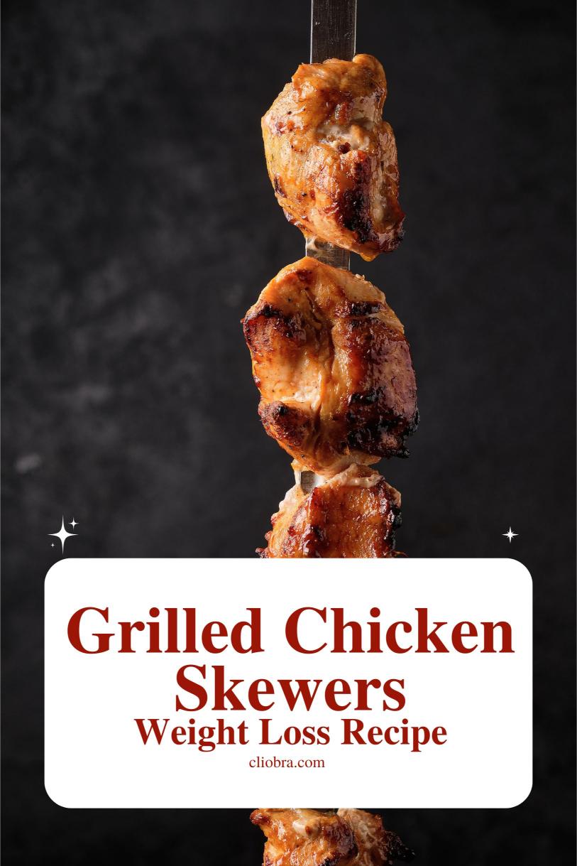 Grilled Chicken Skewers with Mango-Chili Glaze – Juicy and Delicious Weight Loss Recipe