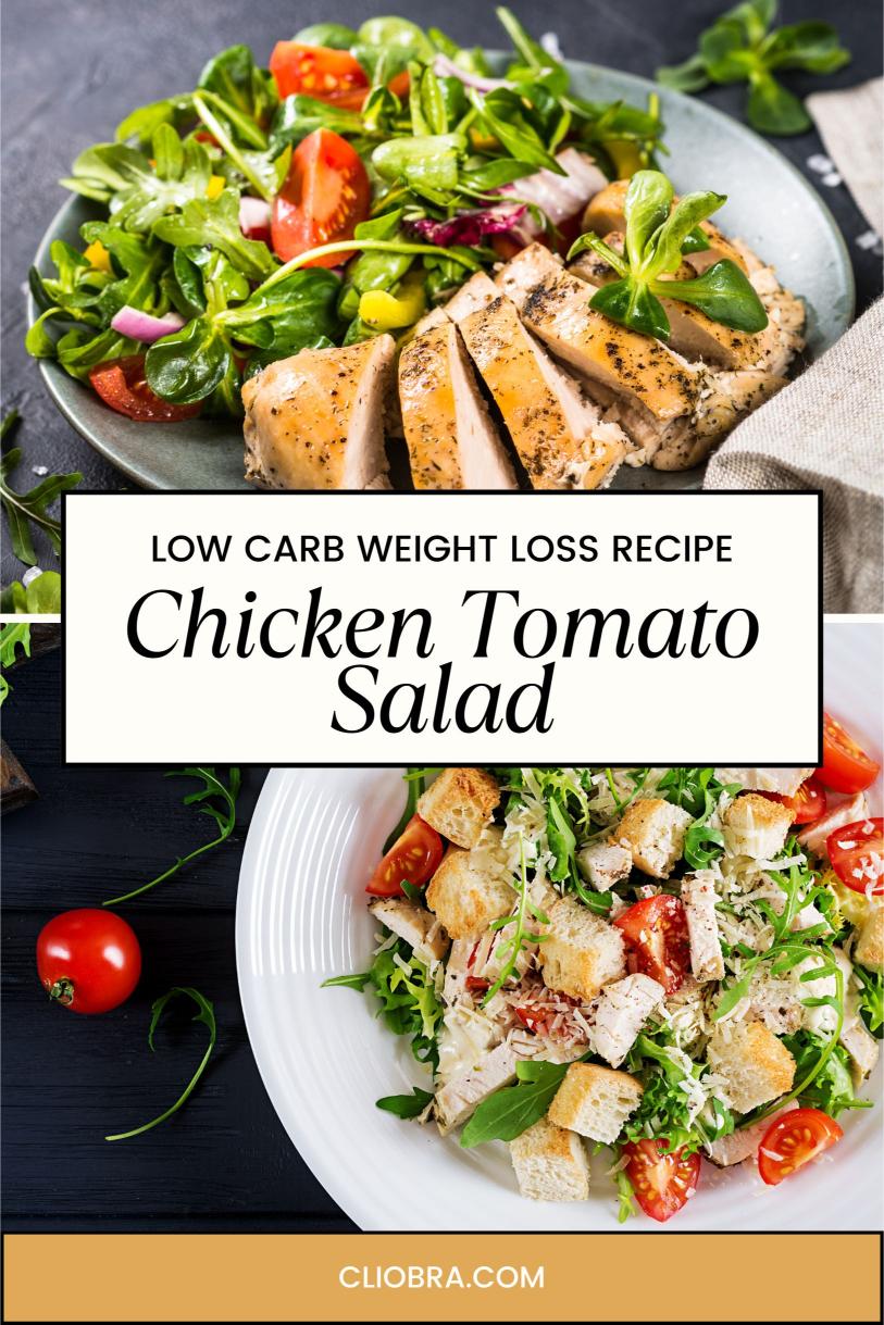 Grilled Mediterranean Chicken with Cucumber-Tomato Salad – A Low Carb Weight Loss Recipe