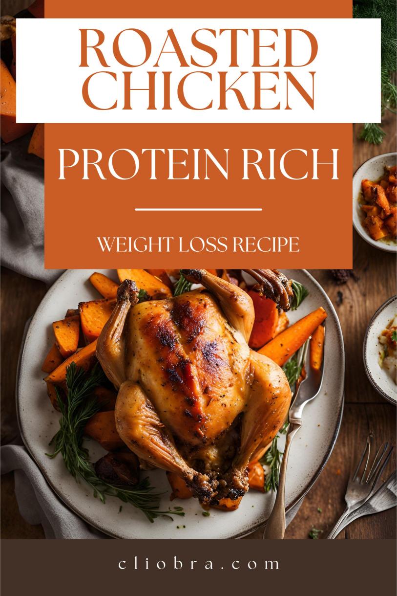 Harissa Roasted Chicken with Carrots and Sweet Potatoes – A Protein Rich Weight Loss Recipe