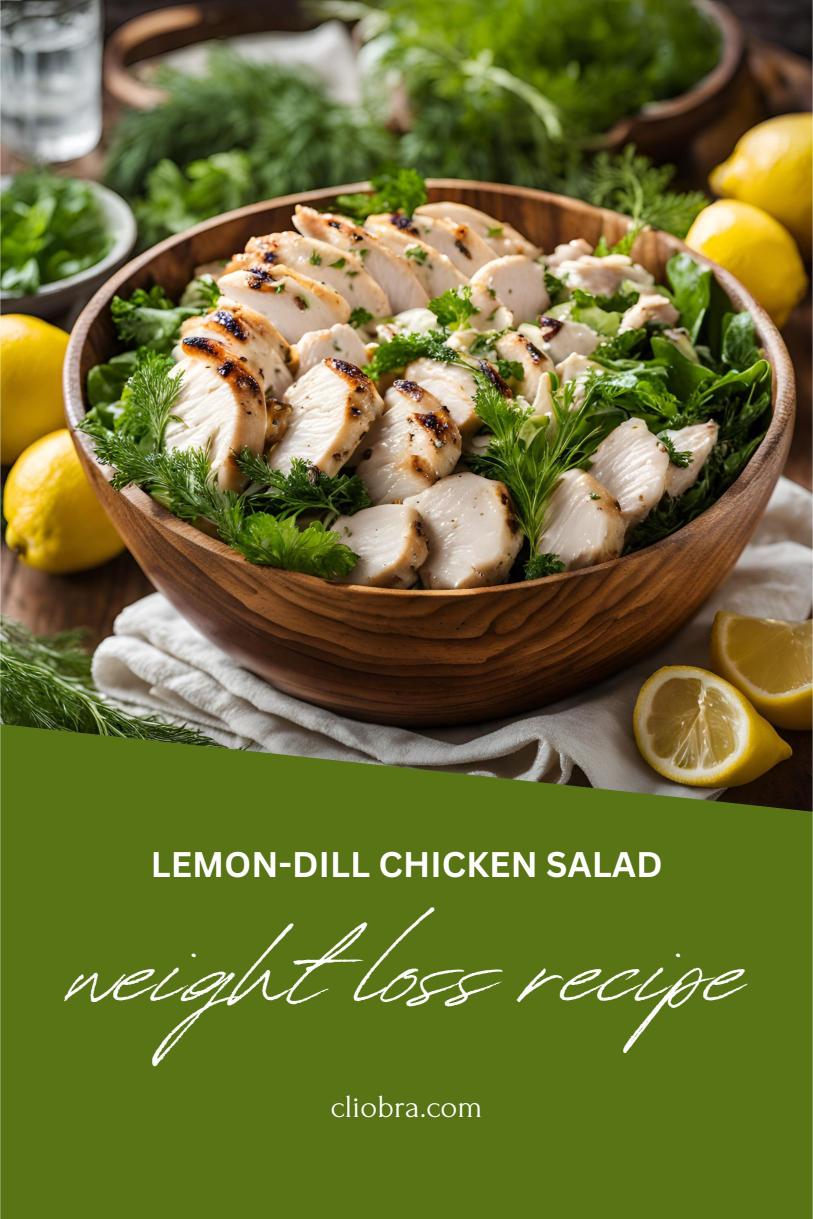 Lemon-Dill Chicken with A Fresh Quinoa Salad – A Quick and Delicious Weight Loss Recipe