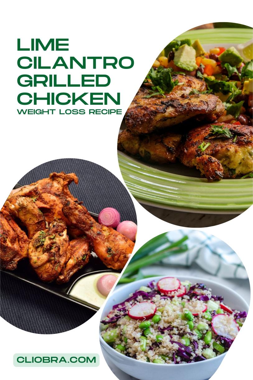 Lime Cilantro Grilled Chicken and Radish Slaw – A Zesty Weight Loss Recipe