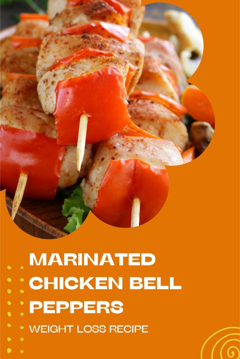 Marinated Chicken with Smoked Paprika, Grilled on Skewers with Bell Peppers Weight Loss Recipe