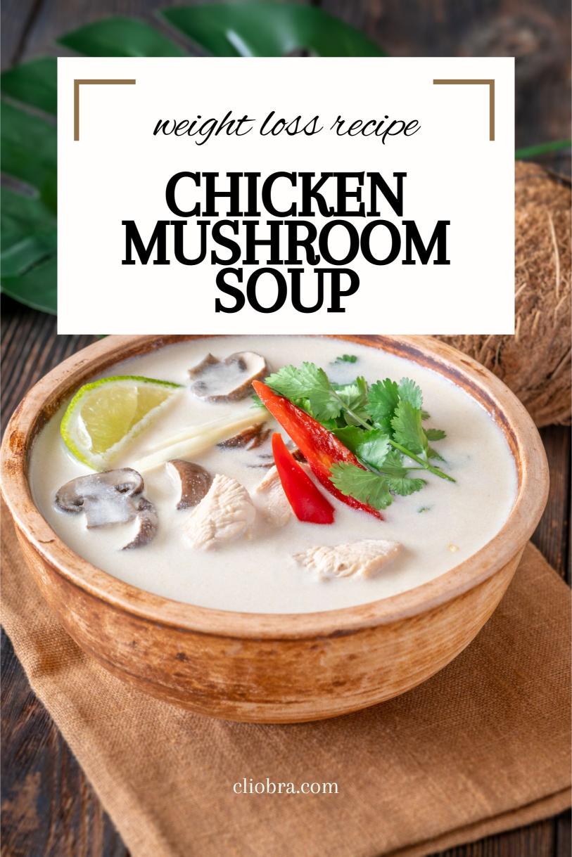 Miso Chicken and Mushroom Soup – A Light and Umami-Rich Broth Weight Loss Recipe