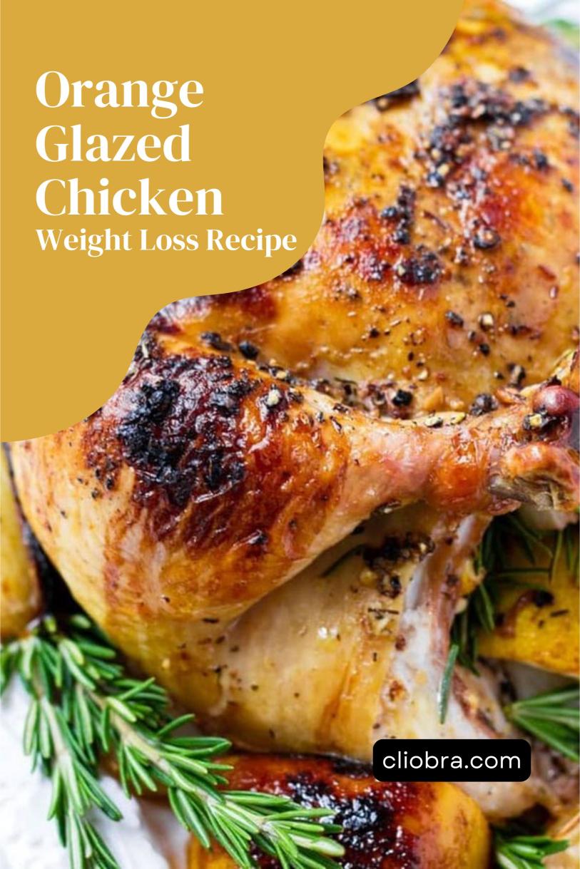 Orange Glazed Chicken with Green Beans – A Tangy and Baked Protein Rich Weight Loss Recipe