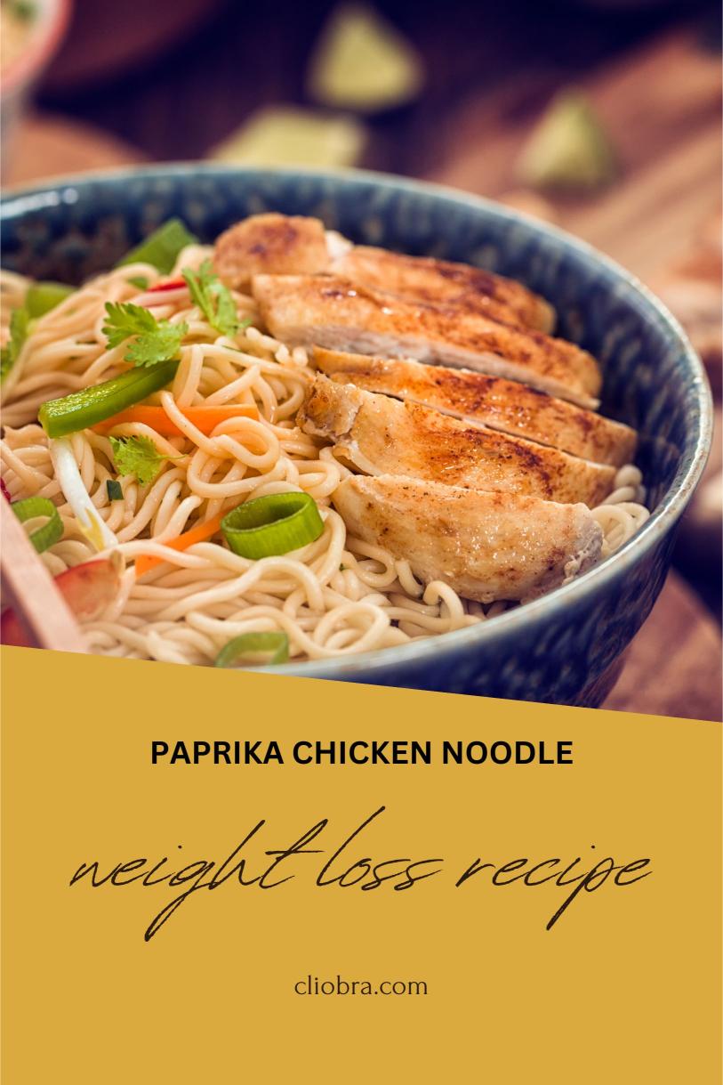 Paprika Chicken with Carrot Noodles – A Spiced and Lightly Sautéed Weight Loss Recipe